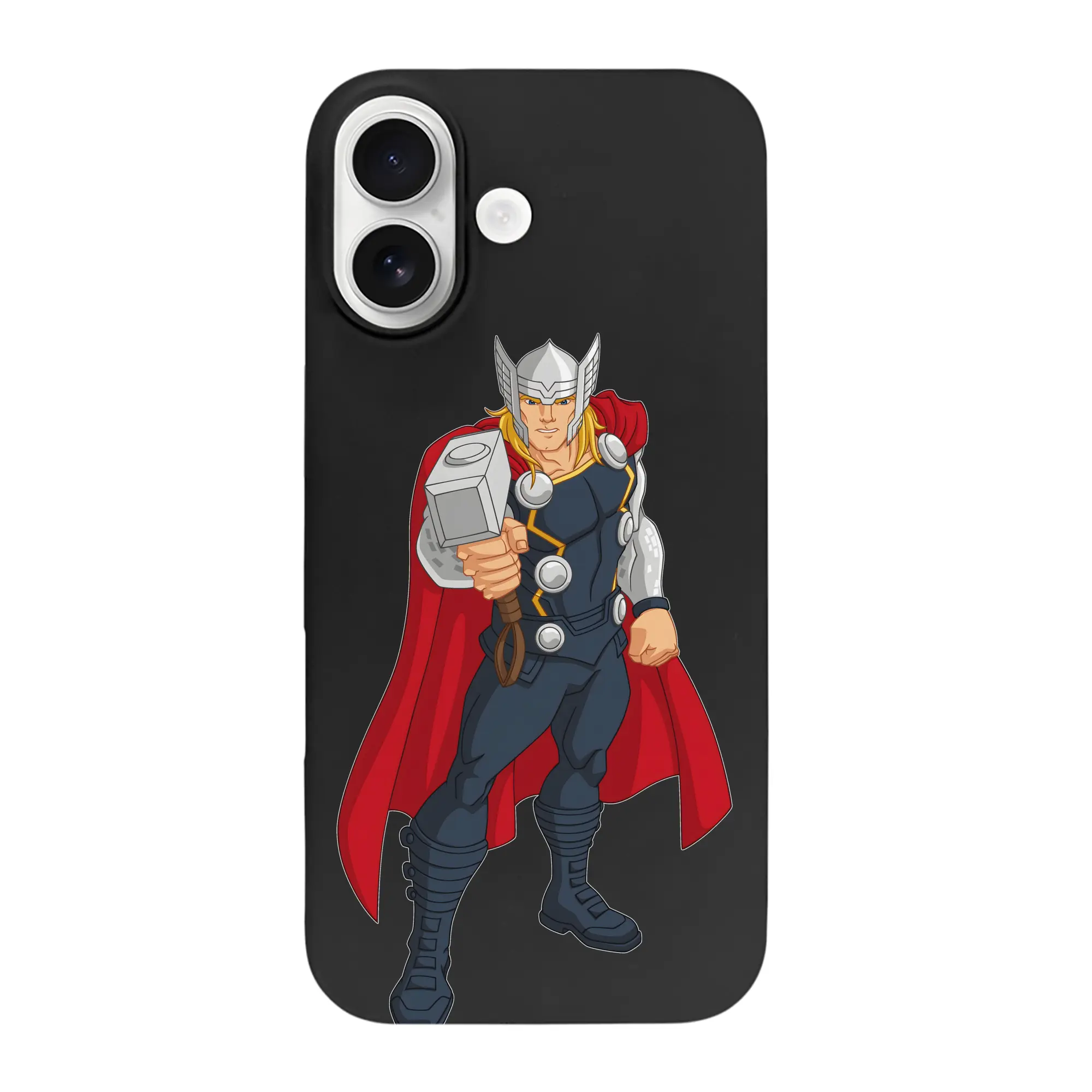 アベンジャーズ (Avenjāzu) グッズ マイティ・ソー（Thor） - iPhone 17 シリーズ シリコンケース 薄型 耐衝撃 指紋防止 ソフトタッチカバー 精密フィット 傷防止 保護ケース iPhone 17/17 Air/17 Pro/17 Pro Max 対応